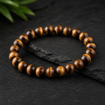 TIGER EYE 8MM BRACELET