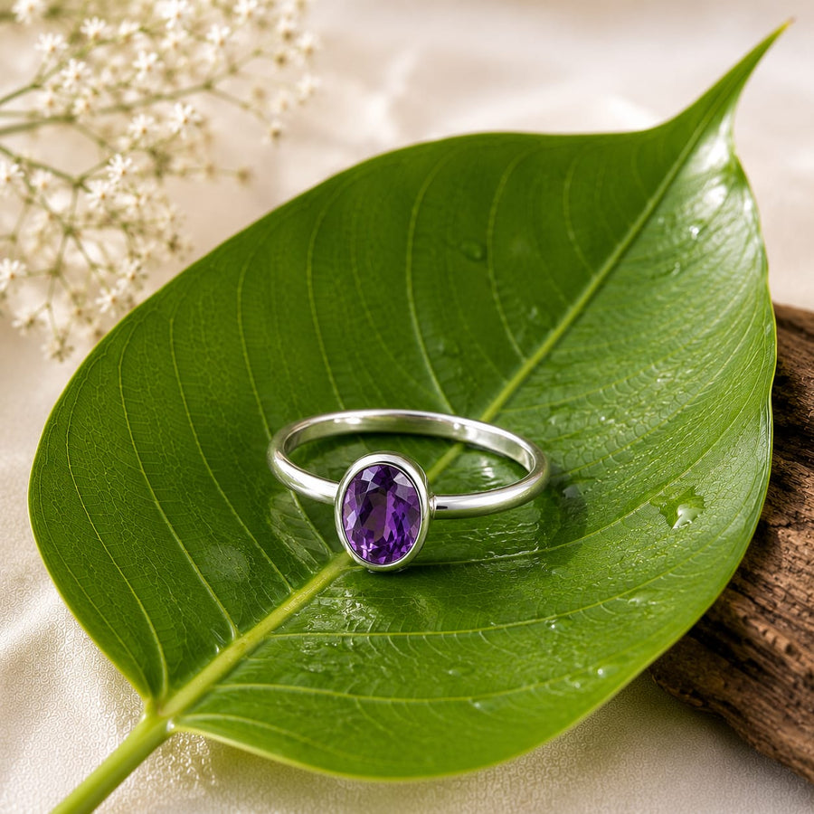 AMETHYST STONE RING