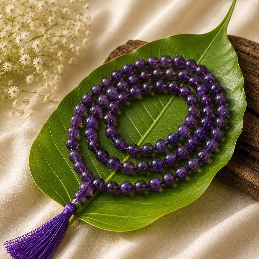 Amethyst Mala