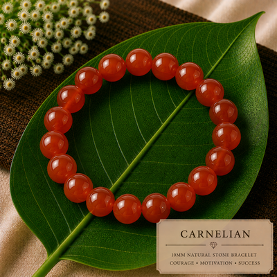 CARNELIAN 10MM BRACELET