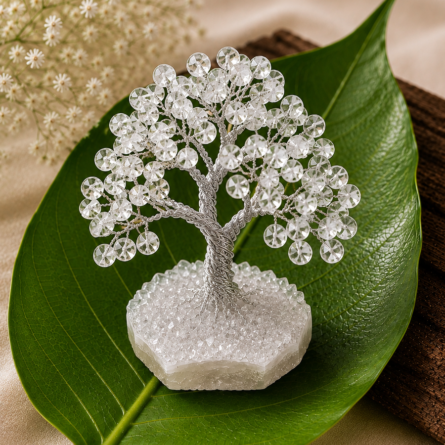 Clear Quartz Crystal Tree  Clarity • Balance • Positive Energy
