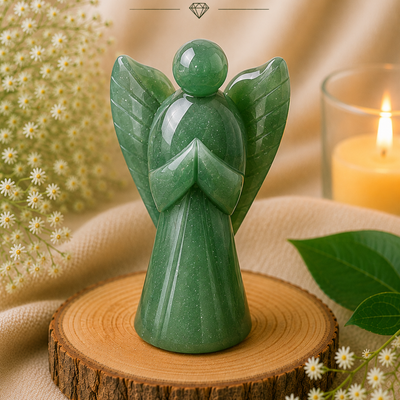 GREEN AVENTURINE ANGEL