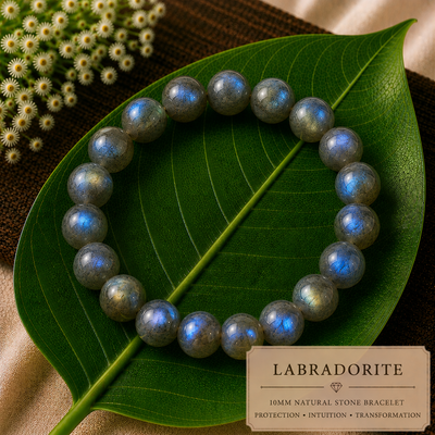 LABRADORITE 10MM BRACELET