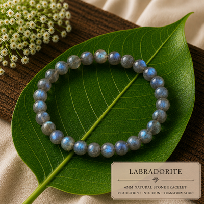 LABRADORITE 6MM BRACELET