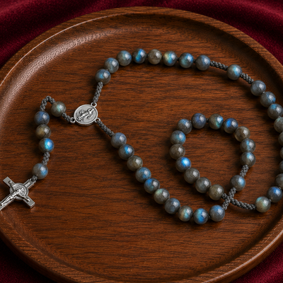 LABRADORITE 10MM ROSARY