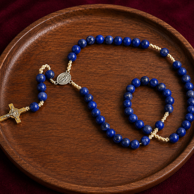 LAPIS LAZULI 10MM ROSARY