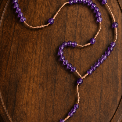 AMETHYST 6MM ROSARY