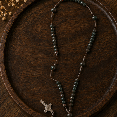 BLOODSTONE 8MM ROSARY