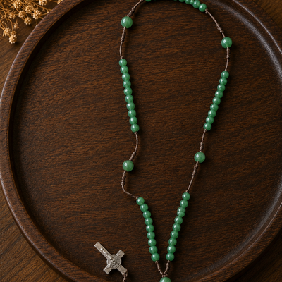 GREEN AVENTURINE 6MM ROSARY