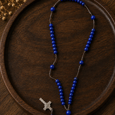 LAPIS LAZULI 8MM ROSARY