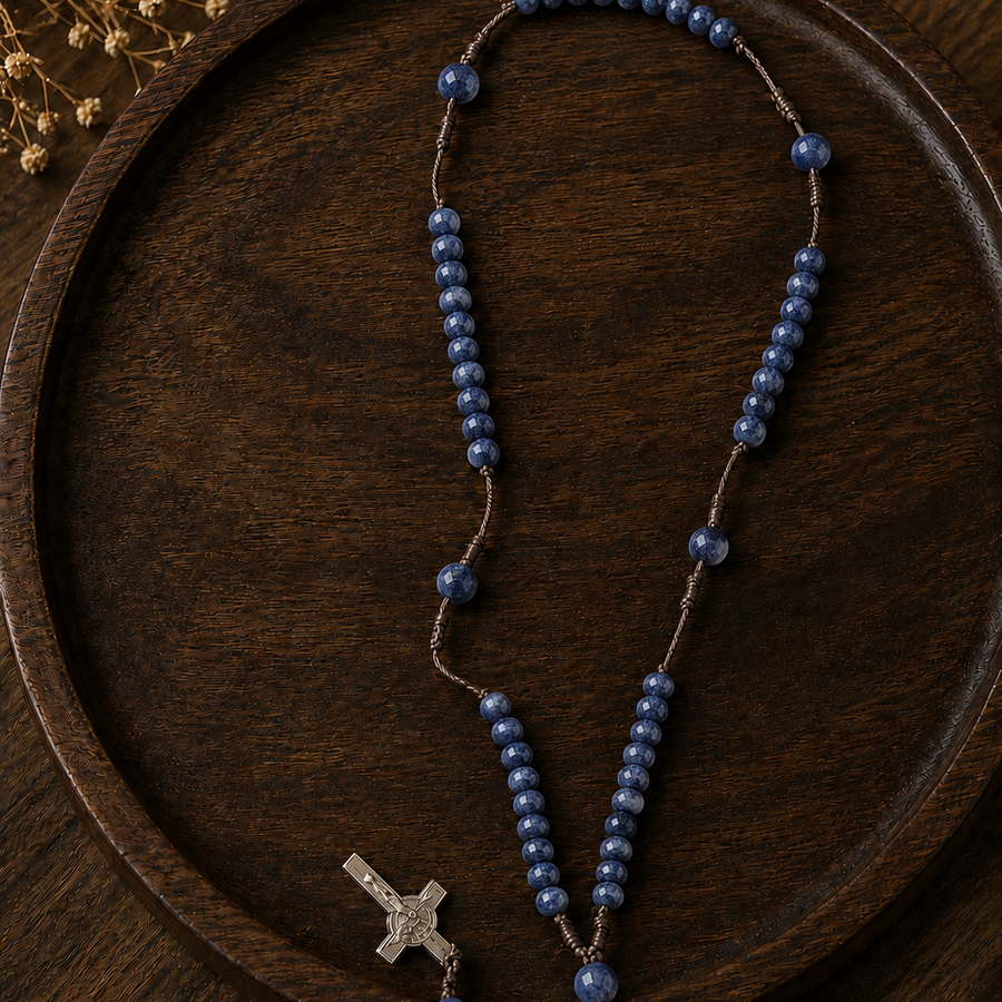 SODALITE 8MM ROSARY